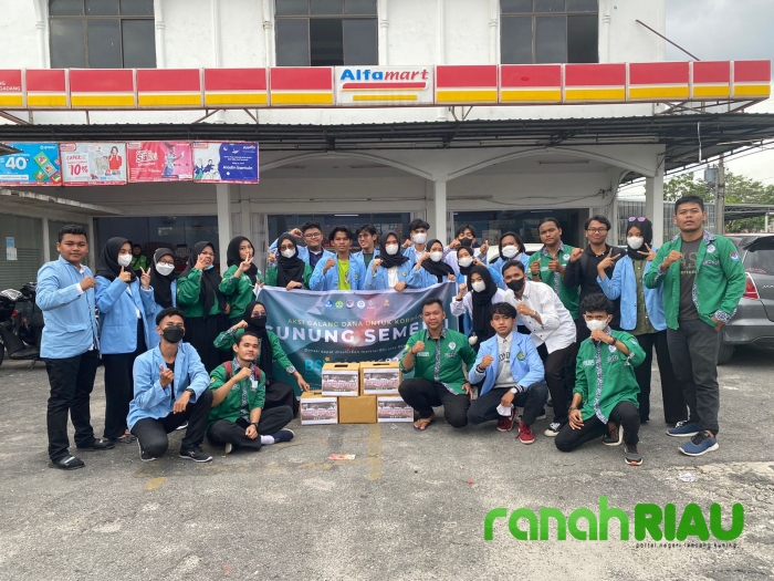 Unjuk Solidaritas dan Empati terhadap korban Erupsi, Himalkom UMRI gelar Penggalangan dana